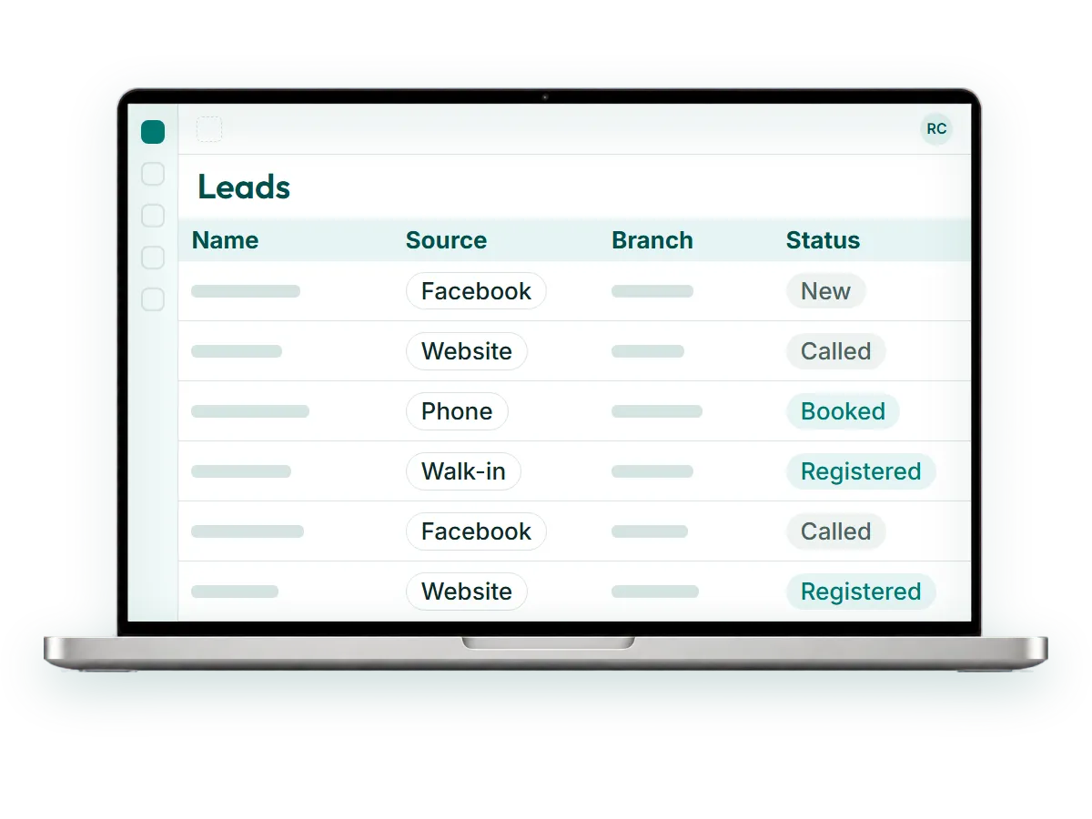 Running Meta or Google ads for your homeopathy clinic? Put every enquiry in one list, call each one back, and see which ads became patients.